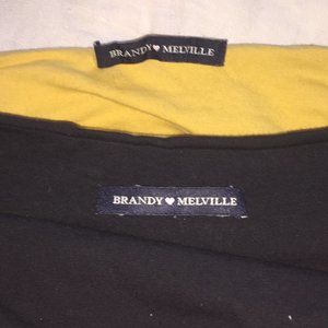 2 Brandy Melville Jenny Tube Tops
